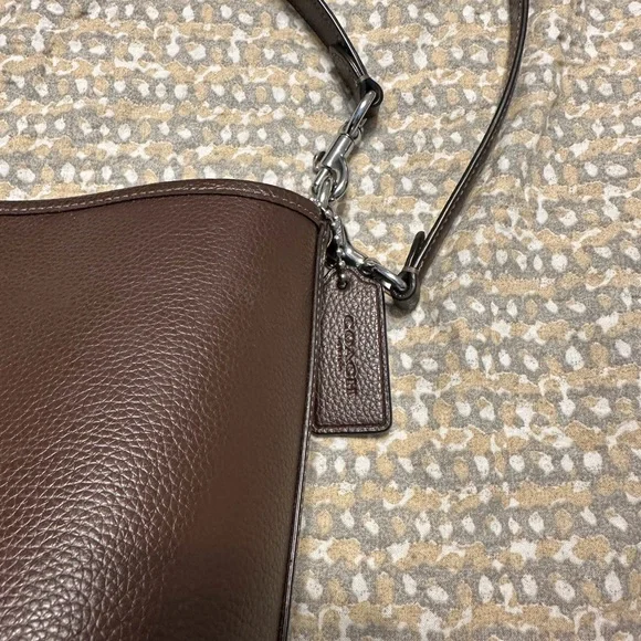 Mollie Coach Town Bucket Bag - Brown Leather - Picture 3 of 10